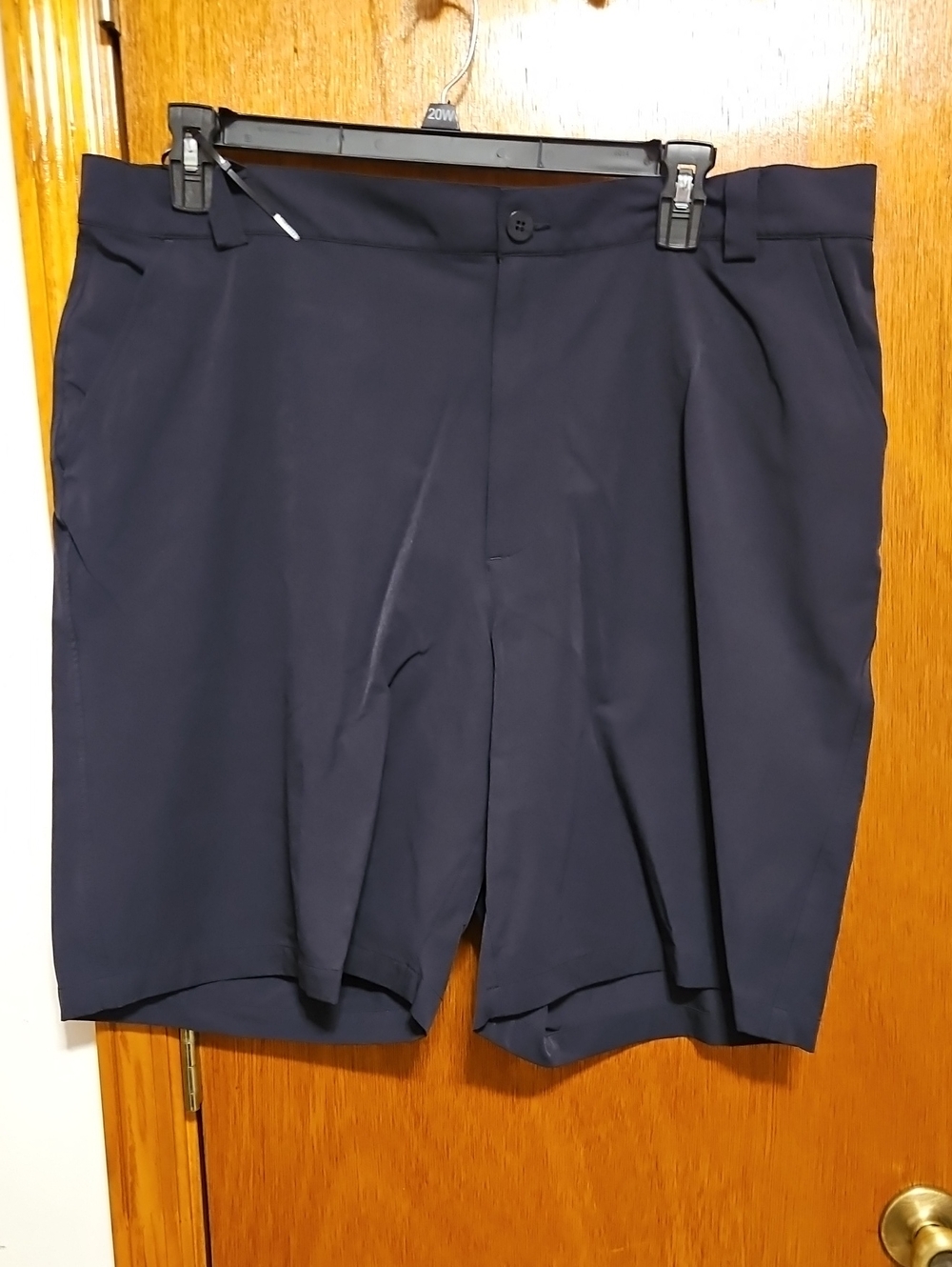 Under Armour Men's Flat Front Shorts in Black
